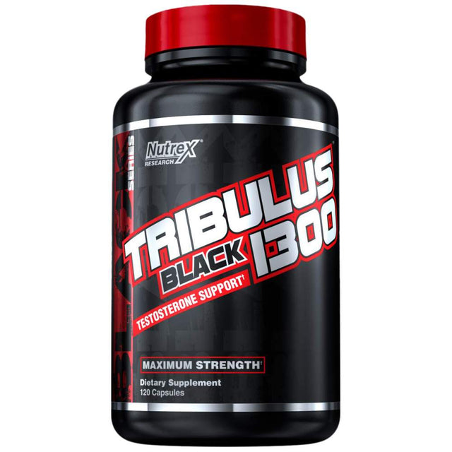Tribulus Black 1300 - 120 капсули - Nutra Best Bulgaria