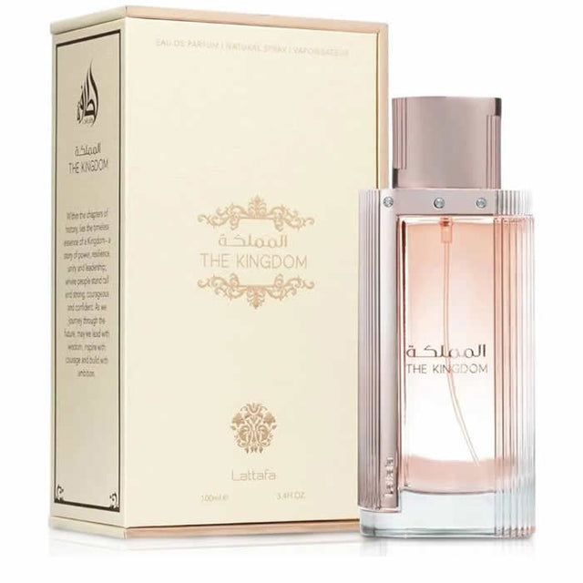 LATTAFA THE KINGDON EAU DE PARFUM FOR WOMEN SPRAY 100ML - Nutra Best Bulgaria
