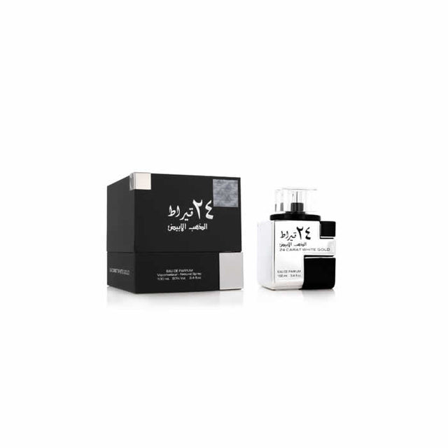 LATTAFA 24 CARAT WHITE GOLD EDP SPRAY 100ML - Nutra Best Bulgaria