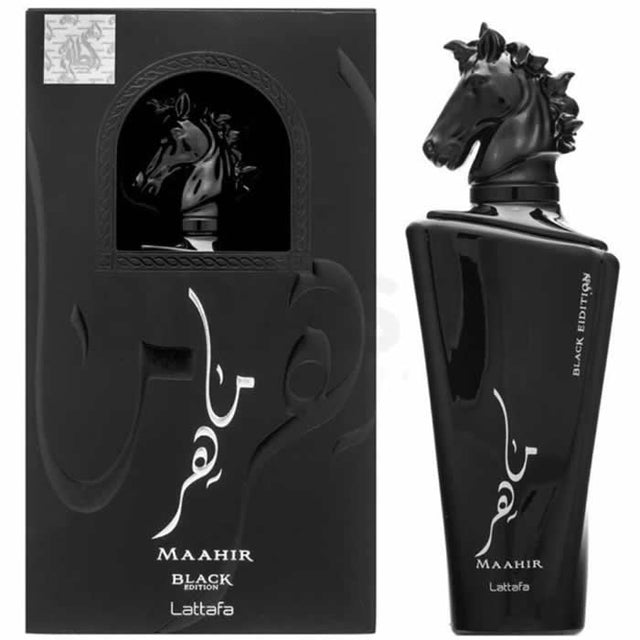LATTAFA MAAHIR BLACK EDP SPRAY 100ML - Nutra Best Bulgaria