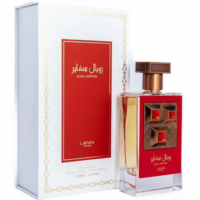 LATTAFA PRIDE ROYAL SAPPHIRE EAU DE PARFUM SPRAY 100ML - Nutra Best Bulgaria