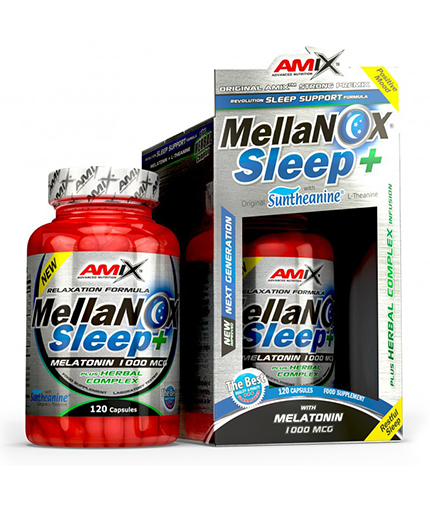 Mellanox® Sleep+ / 120 Caps.  AMIX - Nutra Best Bulgaria