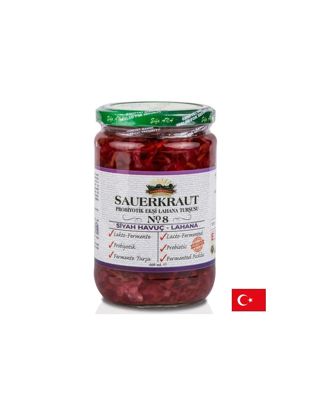 Туршия от кисело зеле и ряпа – С пробиотици за добро храносмилане, 660 ml  Şifa Ana - Nutra Best Bulgaria