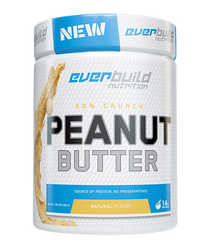 Peanut Butter 90 % Crunch  EVERBUILD - Nutra Best Bulgaria