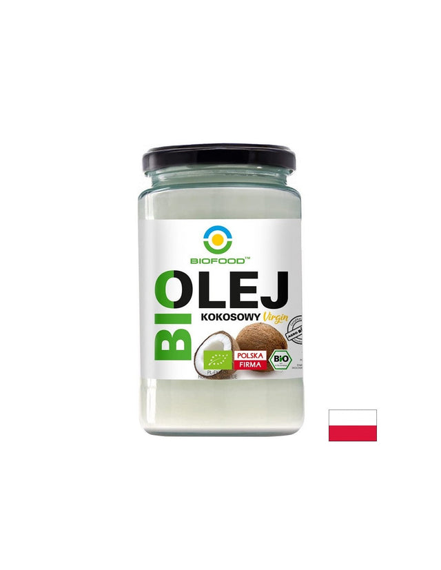 Кокосово масло, студено пресовано БИО, 670 ml  Biofood - Nutra Best Bulgaria