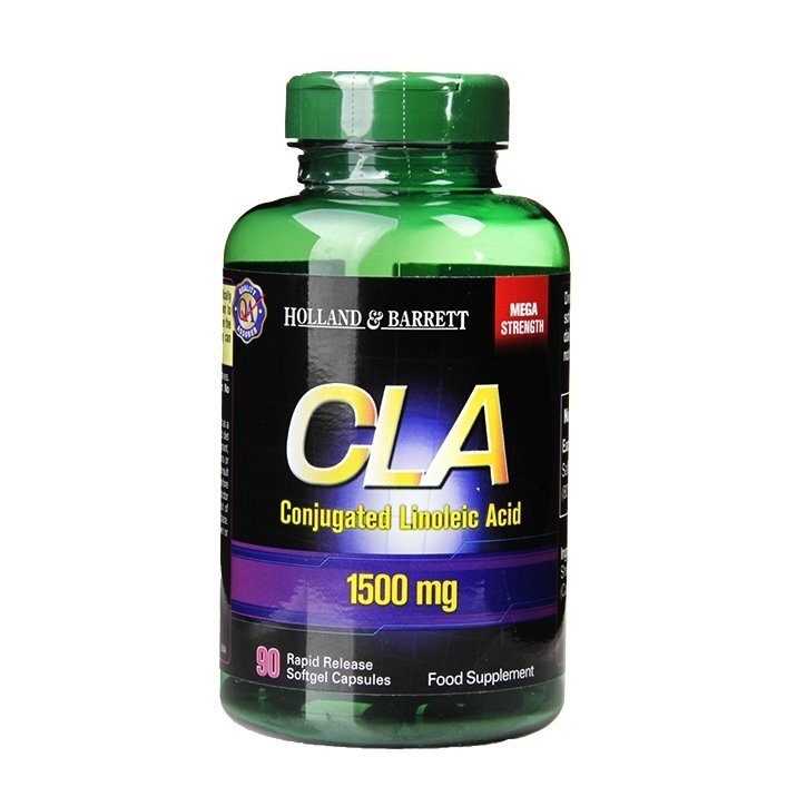 Мега сила Тоналин CLA (шафранково масло)  1500мг 90 капсули HOLLAND & BARRETT - Nutra Best