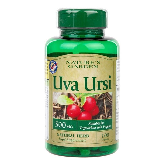 Мечо грозде (Uva Ursi) 500мг 100 капсули HOLLAND & BARRETT - Nutra Best Bulgaria