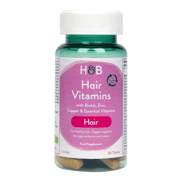 Витамини за коса с колаген (Hair Vitamins) 60 таблетки HOLLAND & BARRETT - Nutra Best Bulgaria