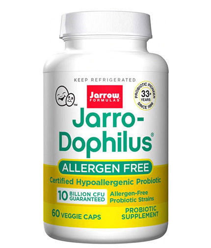 Jarro-Dophilus® Allergen Free / 60 Caps  Jarrow Formulas - Nutra Best Bulgaria