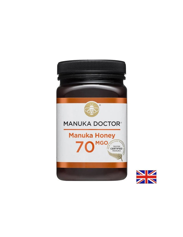 Мултифлорен мед от Манука 70 MGO, 500 g  Manuka Doctor - Nutra Best Bulgaria