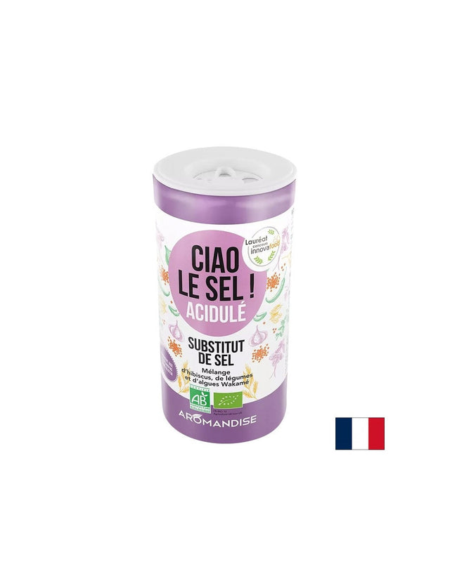 Алтернативен заместител на обикновената сол (с леко кисел вкус), 70 g  Aromandise - Nutra Best Bulgaria