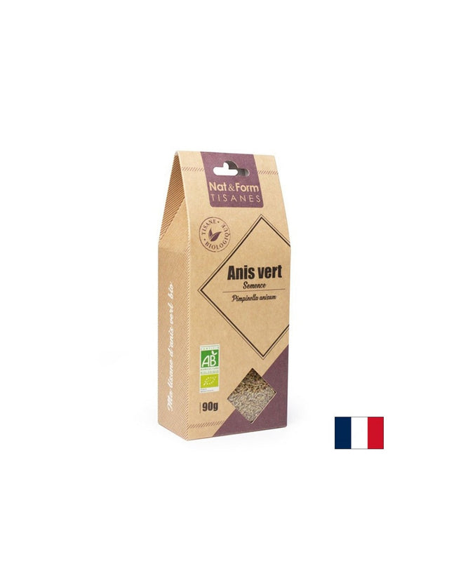 Зелен анасон (семена), БИО, 70 g  Nat&Form - Nutra Best Bulgaria