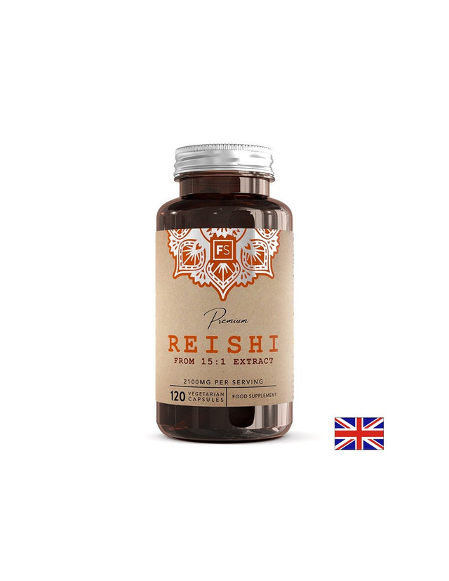 Силен имунитет, енергия и тонус - Рейши, 700 mg х 120 капсули  Focus Supplements - Nutra Best Bulgaria