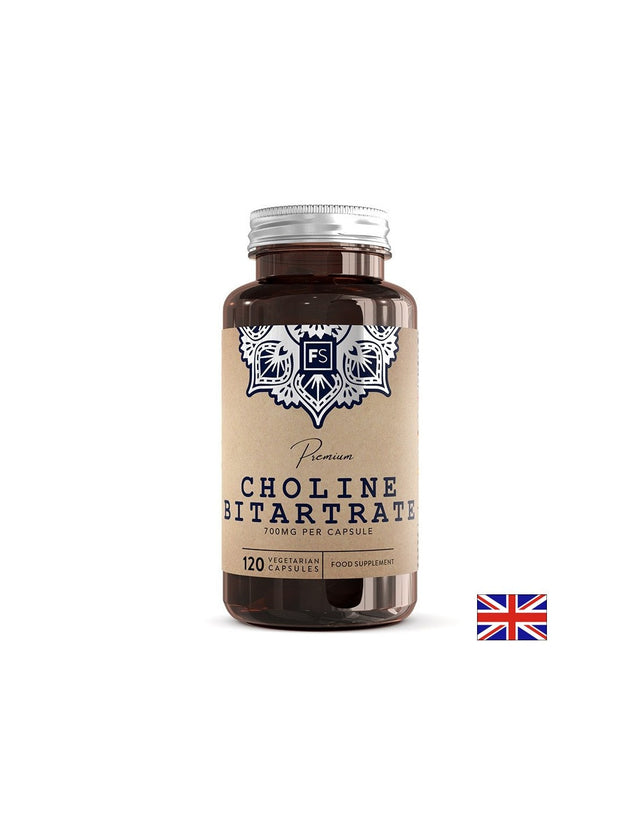 Памет и концентрация - Холин Битартрат, 700 mg х 120 капсули  Focus Supplements - Nutra Best Bulgaria