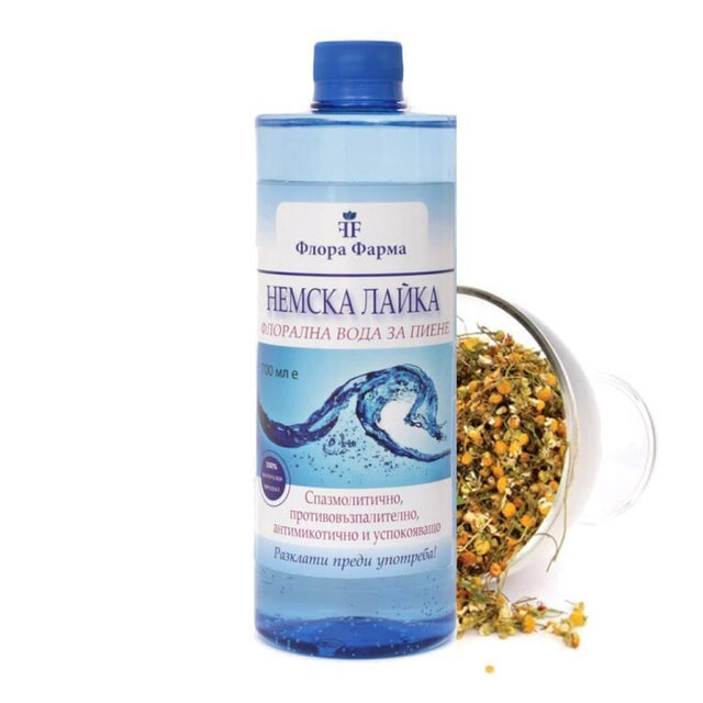 Натурална флорална вода от НЕМСКА ЛАЙКА 700ml ФЛОРА ФАРМА  Флора Фарма - Nutra Best Bulgaria