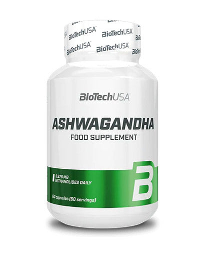 Ashwagandha / 60 Caps  BIOTECH USA - Nutra Best Bulgaria