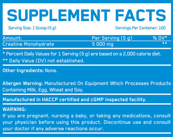 Creatine Monohydrate - 0.500 KG - Nutra Best