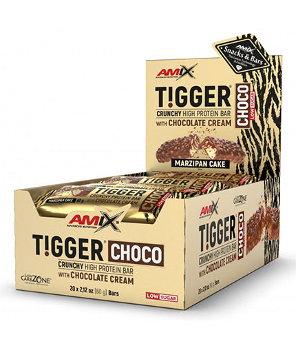 Tigger Zero CHOCO Protein Bar 20x60g - Nutra Best Bulgaria