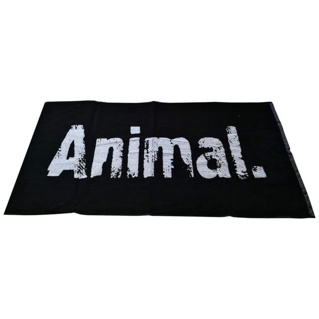Animal Gym Towel - Black | 100 x 50 cm - 100 x 50 cm - Nutra Best Bulgaria