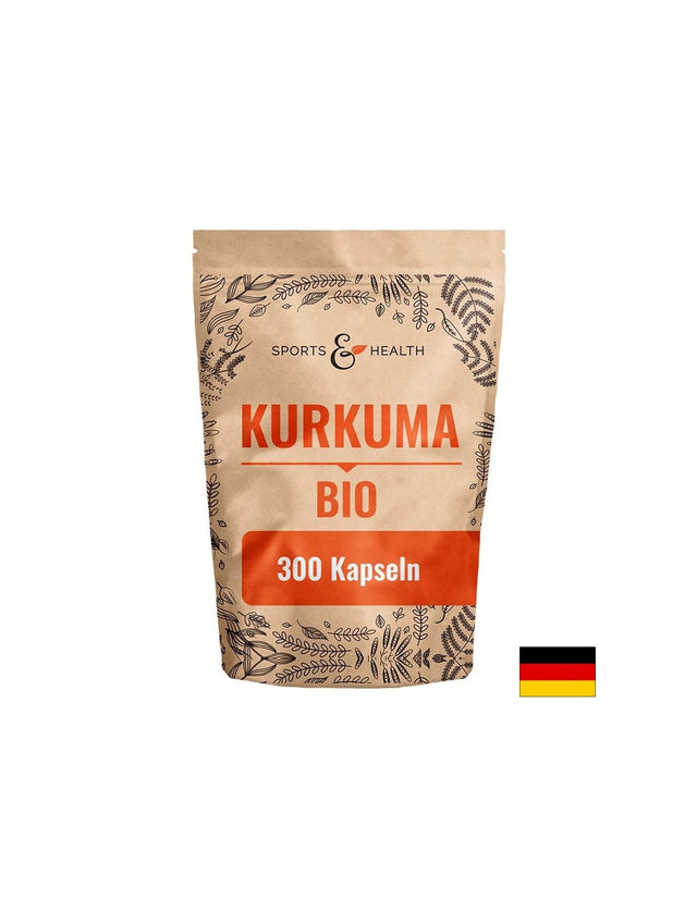 Куркума 720 mg + Черен пипер 40 mg – За храносмилане и имунитет, 300 капсули  Sports & Health Solutions - Nutra Best Bulgaria