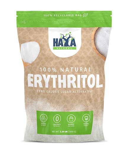 100% Natural Erythritol - 1.00 kg - Nutra Best Bulgaria