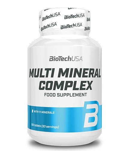 Multi Mineral Complex 100 Tabs.  BIOTECH USA - Nutra Best Bulgaria
