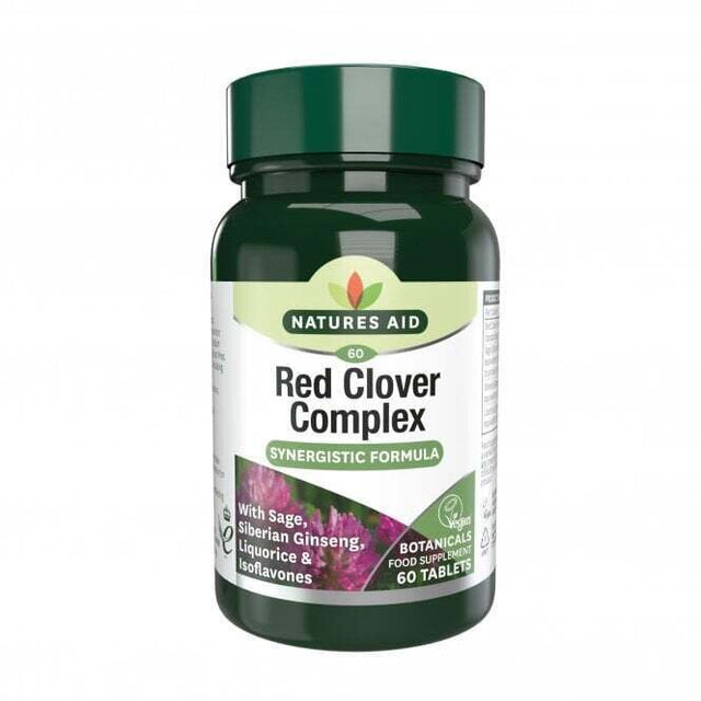Червена детелина комплекс (Red Clover Complex) 60 таблетки NaturesAid - Nutra Best Bulgaria