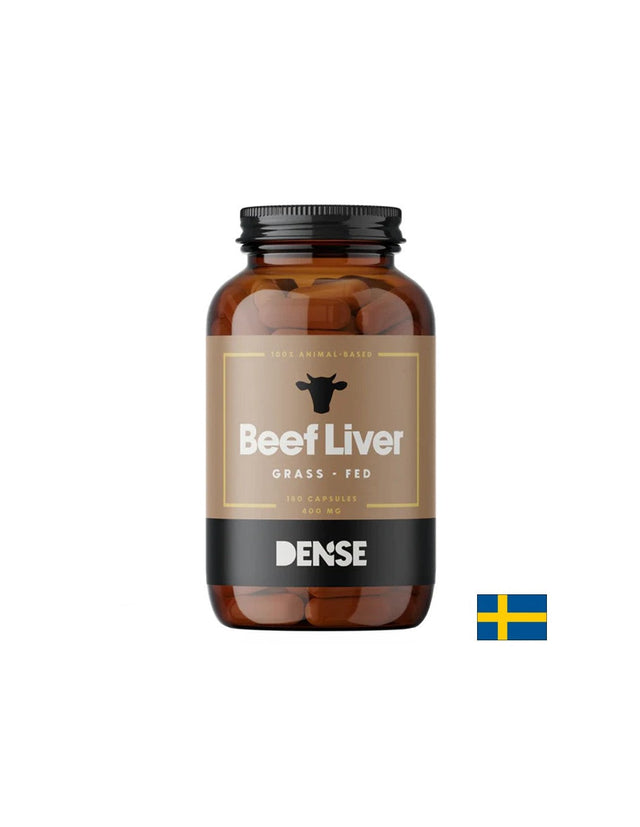 Анемия - Говежди черен дроб, 750 mg х 180 капсули  Dense - Nutra Best Bulgaria