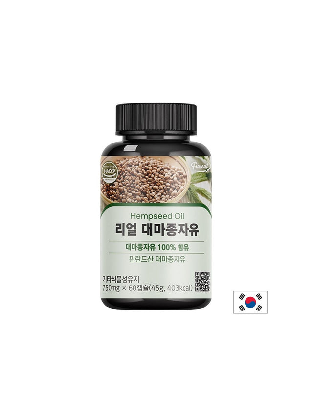 Конопено масло срещу стрес и безсъние, 750 mg, 60 капсули за 2 месеца прием  Funeat - Nutra Best Bulgaria