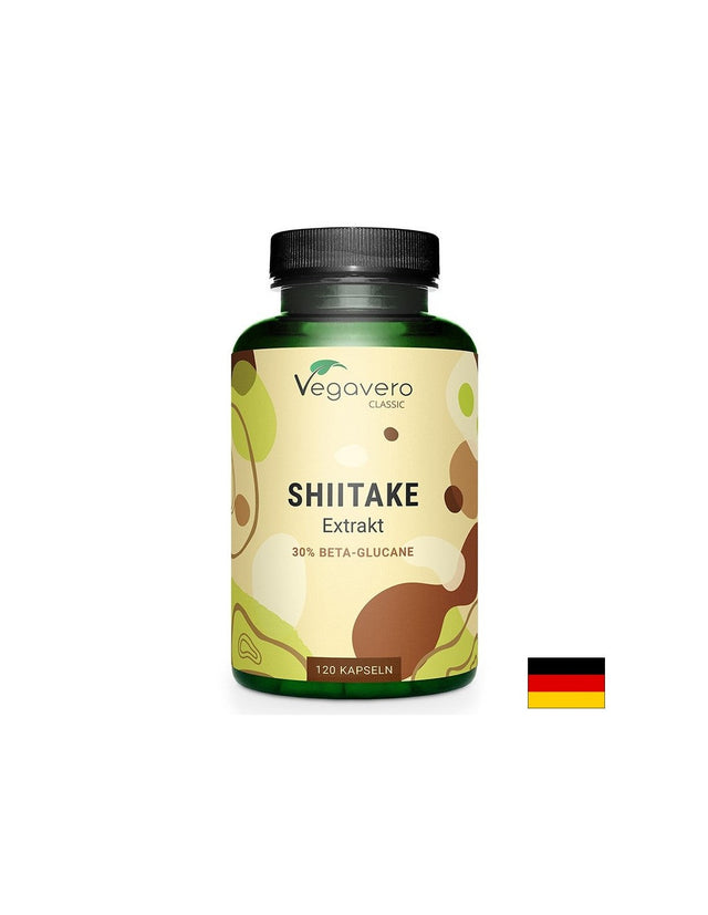 Имунитет - Шийтаке, 750 mg x 120 капсули  Vegavero - Nutra Best Bulgaria