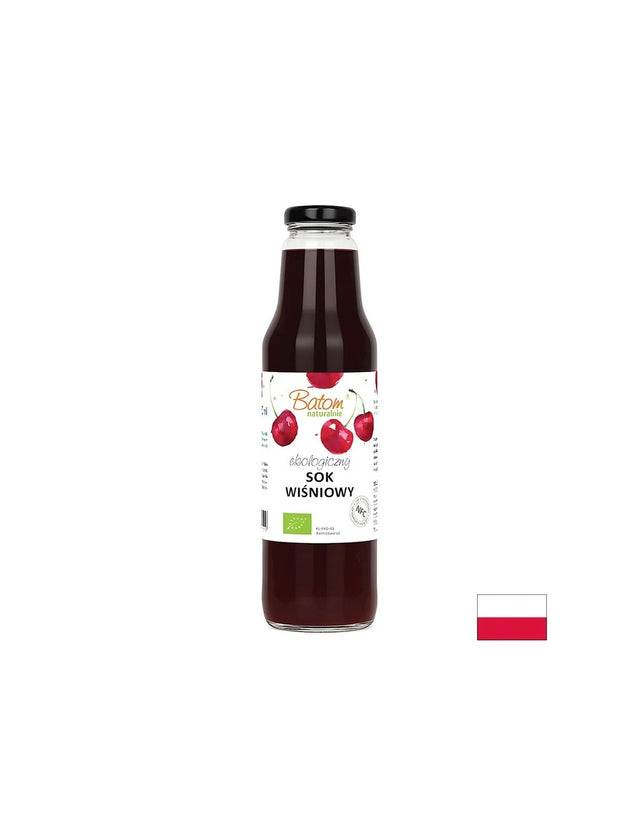 Сок от вишни (директно пресован), БИО, 750 ml  Batom - Nutra Best Bulgaria