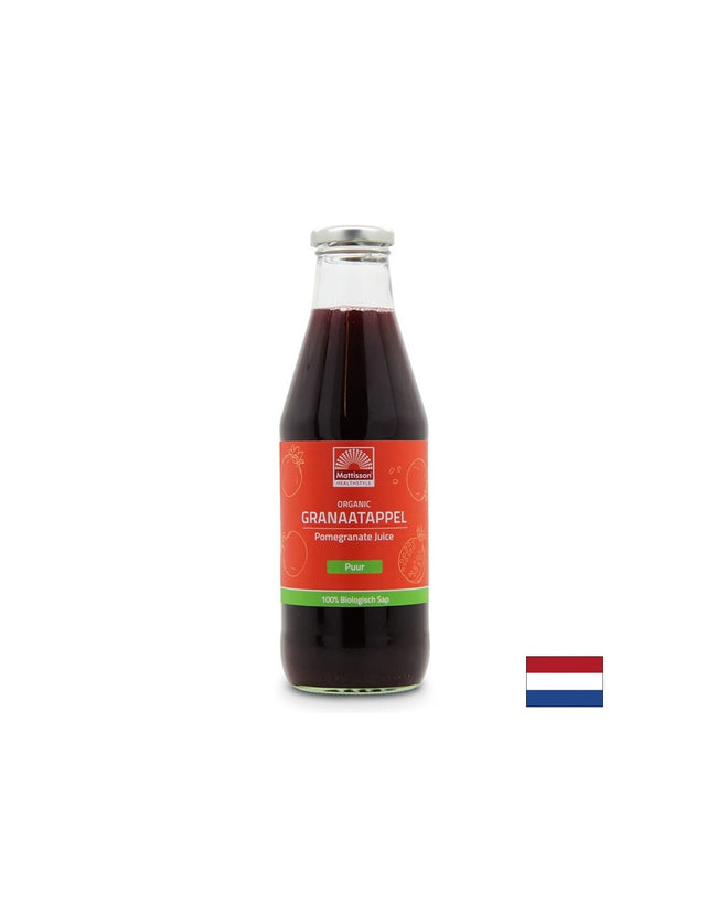 Сок от нар Био, 750 ml Mattisson Healthstyle  Mattisson Healthstyle - Nutra Best Bulgaria