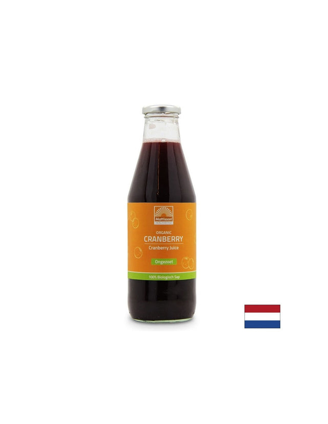 Сок от червени боровинки Био, 750 ml Mattisson Healthstyle  Mattisson Healthstyle - Nutra Best Bulgaria