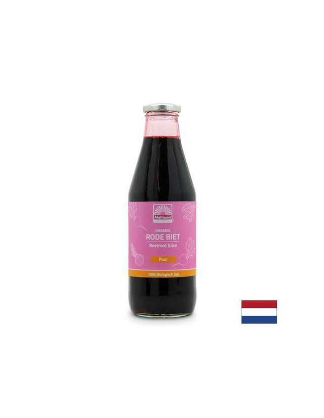 Сок от цвекло Био, 750 ml Mattisson Healthstyle  Mattisson Healthstyle - Nutra Best Bulgaria
