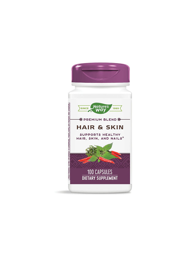 Hair & Skin / Коса и кожа x 100 капсули Nature’s Way - Nutra Best Bulgaria