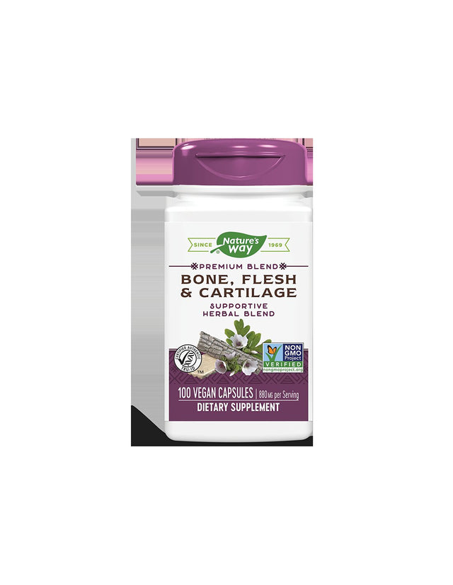 Bone, Flesh & Cartilage / Кости, тъкани и хрущяли х 100 капсули Nature’s Way - Nutra Best Bulgaria