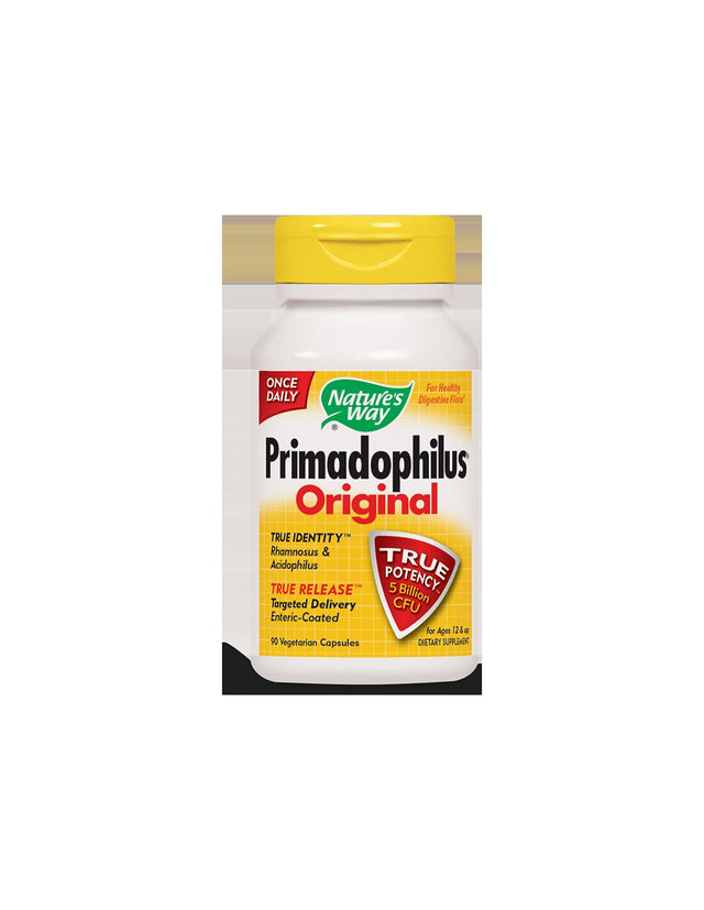 Primadophilus Original - Примадофилус Original 5 млрд. активни пробиотици, 90 капсули Nature’s Way - Nutra Best Bulgaria