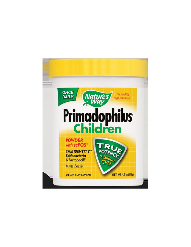 Primadophilus Children - Примадофилус Чилдрен (пудра) 3 млрд. активни пробиотици, 141 g Nature’s Way - Nutra Best Bulgaria