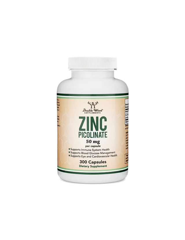 Zinc Picolinate/ Цинк (Пиколинат), 300 капсули Double Wood  Double Wood - Nutra Best Bulgaria