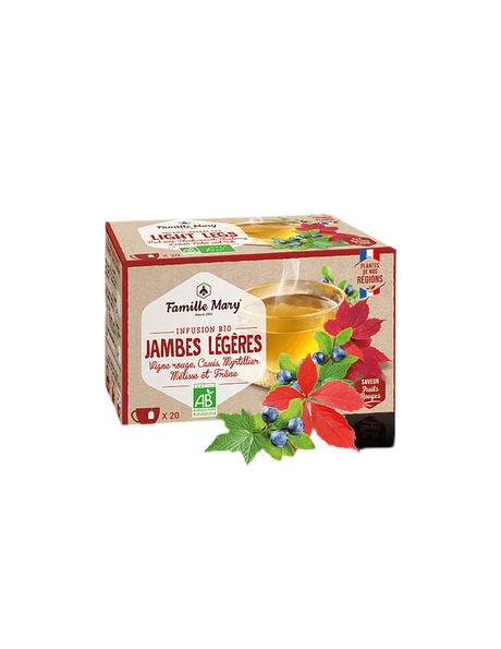 Infusion bio jambes legeres/ Чай за венозната система, 20 филтърни пакетчета - Nutra Best