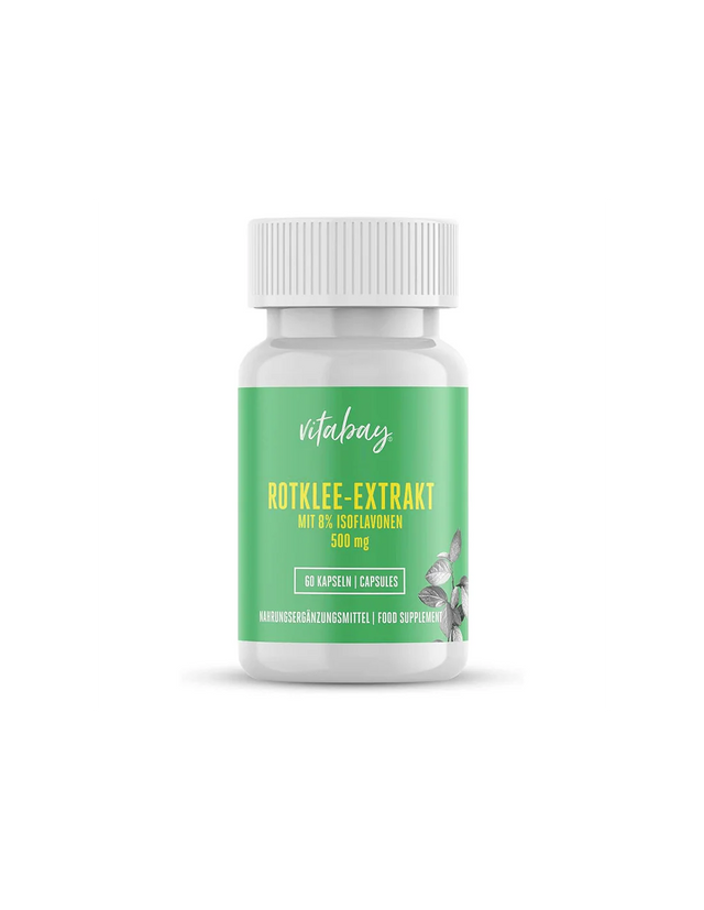 Менопауза и ПМС - Червена детелина екстракт (8% изофлавони), 60 капсули - Nutra Best