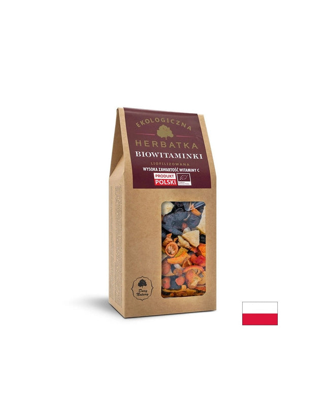 Лиофилизиран чай от плодове и билки Био, 80 g Dary Natury  Dary Natury - Nutra Best Bulgaria