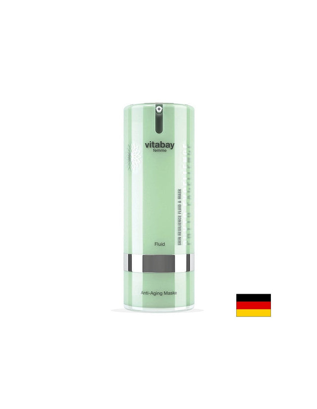 Двукомпонентна анти-ейдж система за грижа за кожата на лицето (флуид + маска), 80 ml  Vitabay - Nutra Best Bulgaria