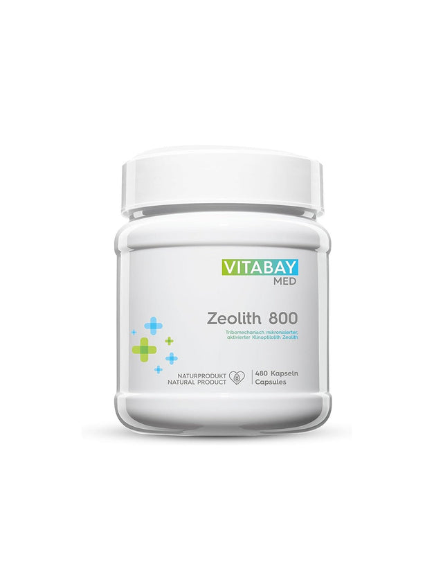 Детоксикация и силен имунитет - Зеолит, 800 mg x 480 капсули  Vitabay - Nutra Best Bulgaria