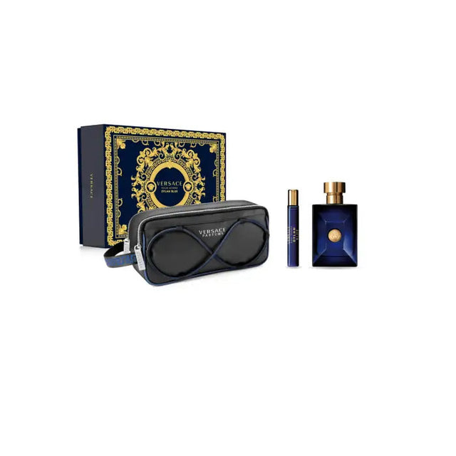 Versace Dylan Blue Eau De Toilette Spray 100ml Set 3 Pieces - Nutra Best Bulgaria