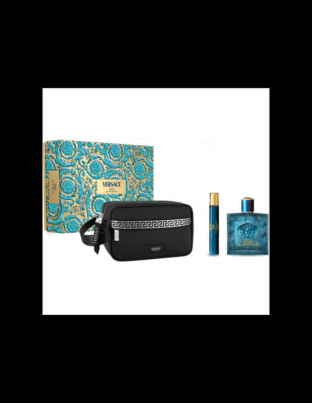 Versace Eros Eau De Toilette Spray 100ml Set 3 Pieces - Nutra Best Bulgaria