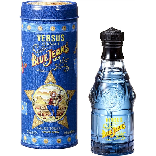 Versace Blue Jeans Eau De Toilette Spray 75ml - Nutra Best Bulgaria