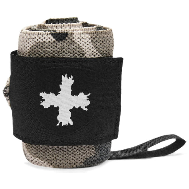 Накитници с палец / Wristwraps / Red Line - Grey Camo - Nutra Best Bulgaria
