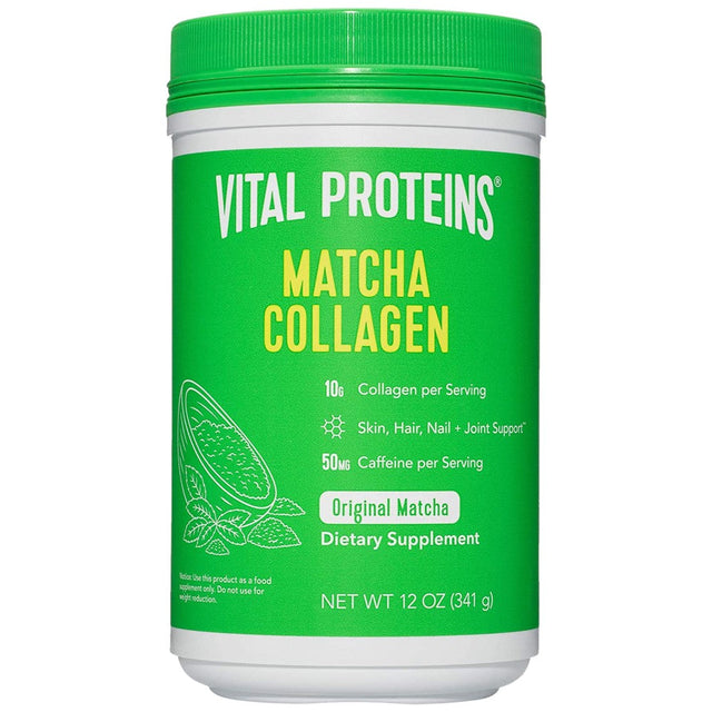 Matcha Collagen Peptides - 341 грама - Nutra Best Bulgaria