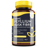 Psyllium Husk Fibre 700mg 180 Vcaps Nutravita - Nutra Best